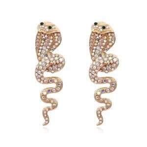 BJ Cobra Snake Earrings. NWT